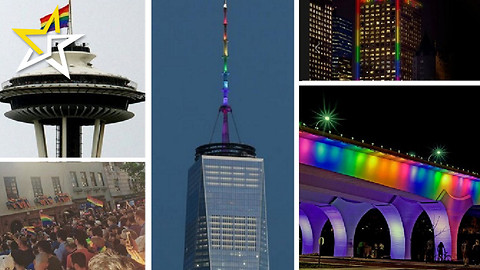 Cities All Across The World Show That 'Love Wins' Through Their Tributes For The Orlando Victims