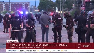 CNN Reporter and Crew taken into custody on air in Minneapolis