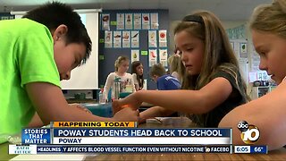New school year begins for Poway students