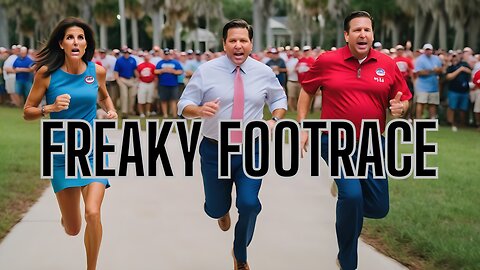 DECISION IOWA - NOW THE FREAKY FOOTRACE IS ON!