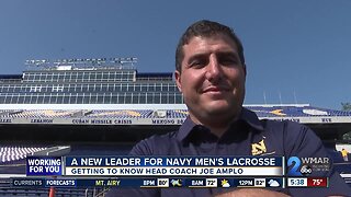 Amplo takes over at Naval Academy