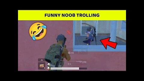 😂 PUBG MOBILE LITE BEST FUNNY MOMENTS IN NOOB TROLLING