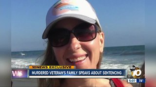 Murdered veteran's family speaks about sentencing