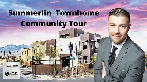Summerlin Townhome Community Tour Affinity Moda