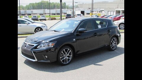2014 Lexus CT200h F-Sport Start Up, Exhaust, and In Depth Review