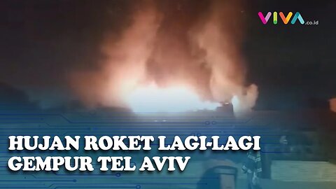 LAGI! Tel Aviv Dibombardir Hamas, Sejumlah Wilayah Bak Neraka
