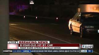 Child hit by car in Henderson expected to survive