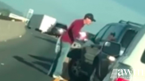 Road Rage Rampage Comes To An Embarrassing End For Psycho Driver