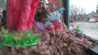'That's a lot of trash': Colorado artists transform garbage into vibrant seascape