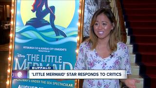 'Little Mermaid' star talks overcoming adversity