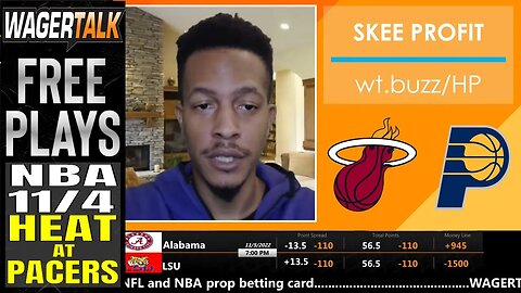 Miami Heat at Indiana Pacers Picks and Predictions | NBA Betting Preview November 4 | Skee Profit