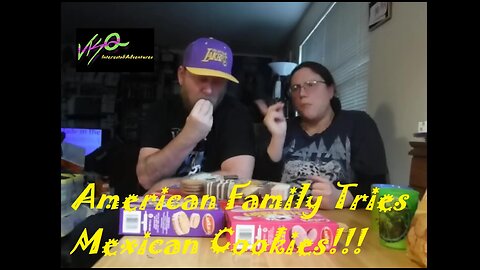 American Family Tries Mexican Cookies