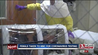 Female Taken to NE Medical Center for Coronavirus Testing