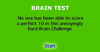 Brain test