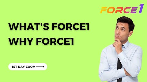 1st day Force1 zoom meeting live #Force1 #3Qore #10Qore #Live