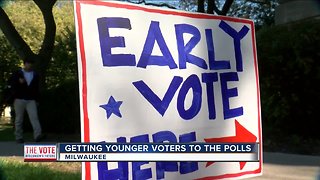 Volunteers making push to get younger voters to the polls