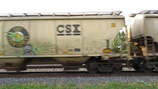 CSX Grain Train from Berea, Ohio October 6, 2020