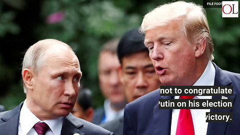 Trump Furious Over Leak Of Warning Not To Congratulate Putin