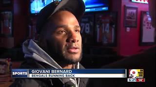 Bengals running back Giovani Bernard comments on rehiring of coach Marvin Lewis