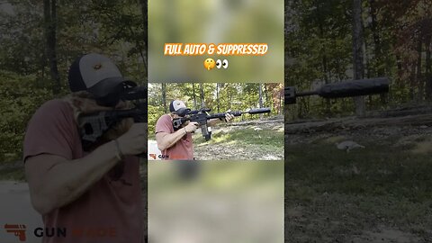 NOT oddly satisfying…I mean…does it get much more satisfying than full auto AND suppressed?! #pewpew