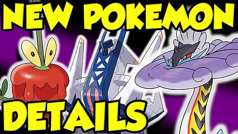 ALL 6 NEW POKEMON DETAILS IN POKEMON PRESENTS REVEAL! MEW EVENT MYSTERY GIFT CODE!