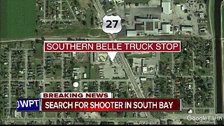 Person shot a truck stop in South Bay