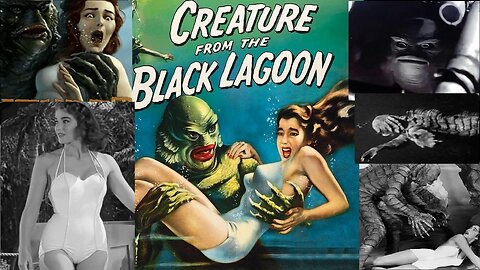 review, creature from the black lagoon, 1954, creature feature,