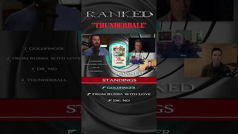 Dr. No & Thunderball similarities