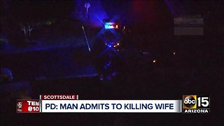 Husband detained in connection with wife's death in north Scottsdale