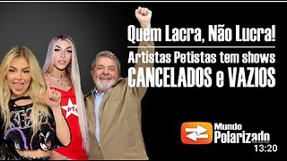 Quem Lacra, Não Lucra! Artistas Petistas tem shows cancelados e vazios no Nordeste