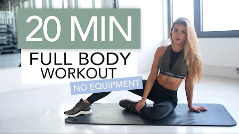 20 Min Full Body Workout Without Equipment