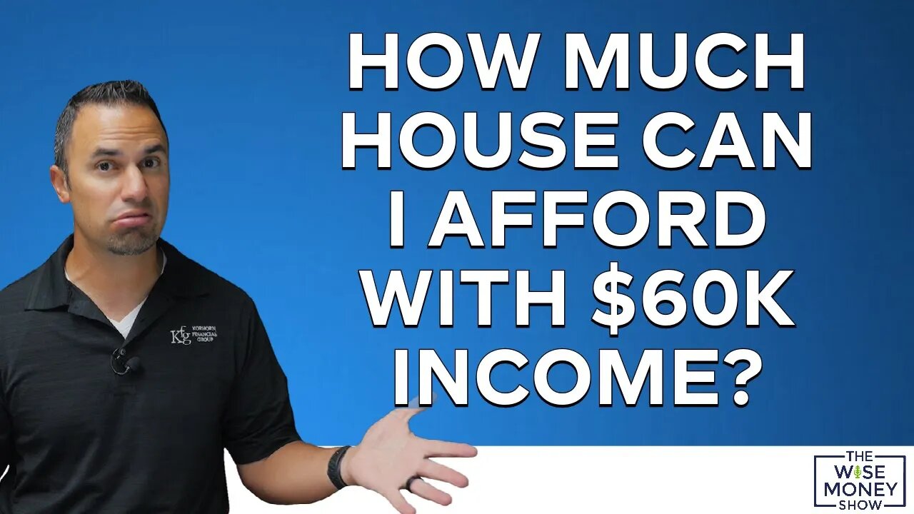 how much house can i afford on 60k