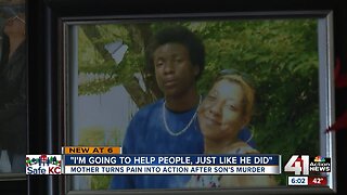 Mom starts foundation in honor of slain son to help other grieving families