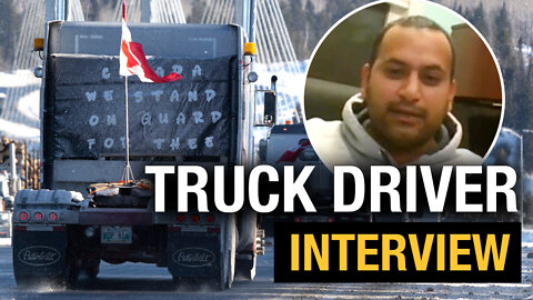 'We don't need the government to tell us what to do': Trucker on why he supports the Freedom Convoy