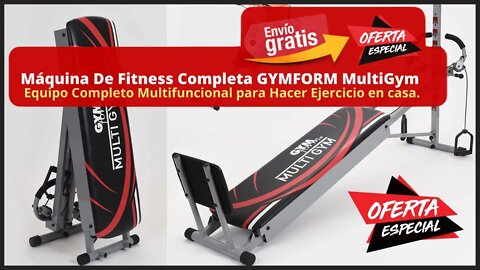 Rewiew Máquina de fitness completa gymform multigym