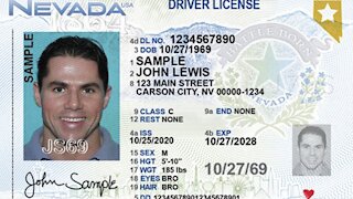 Nevada Department of Motor Vehicles unveils new design for driver's licenses