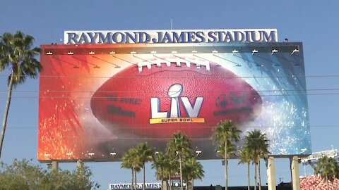 B-52 Stratofortress + B-2 Spirit + B-1 Lancer FLY OVER THE FANS AT THE SUPERBOWL LVI