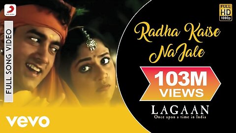 Hindi Song|A.R. Rahman - Radha Kaise Na Jale Best Video|Lagaan|Aamir Khan|Asha Bhosle|Udit Narayan
