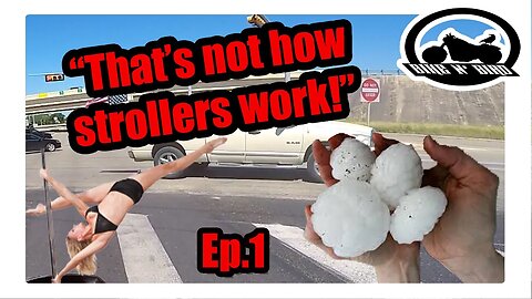 Strippers, Screwdrivers, and Hail Storms - Bike N' Bird Motovlog Ep.1