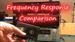 013 - Cassette Deck Frequency Response Comparison - Sony TC-WR535, TC-WR661, Technics RS-M24