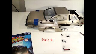 back to the future delorean build issue 80