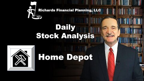 Daily Stock Analysis – Home Depot – Stimulus may boost growth even more!