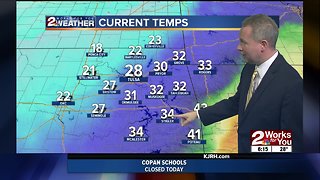 Cold, blustery Thursday forecast