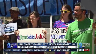 Baltimore's water rate increasing nearly 10%