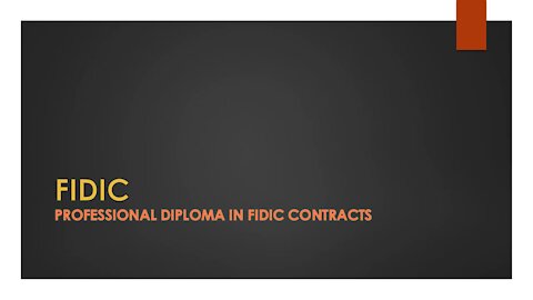 FIDIC Contracts