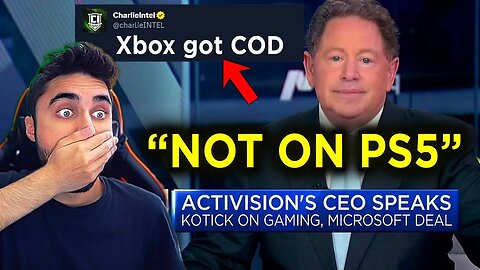 They RESPOND... 😵 - COD Not on PS5? - Xbox Buys Activision, Gamepass, MW3, COD Warzone, Spiderman