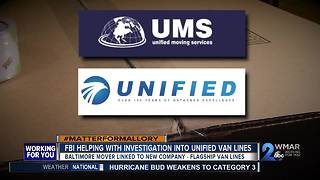 FBI Helping with Investigation into Unified Van Lines