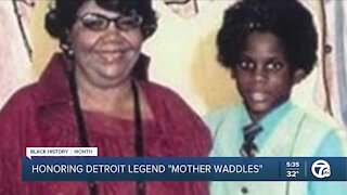 Mother Waddles' legacy of giving in Detroit lives on through her grandson