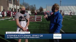 Kittleman Player of the Week