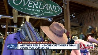 Old Market comes alive as warmer temperatures welcome customers